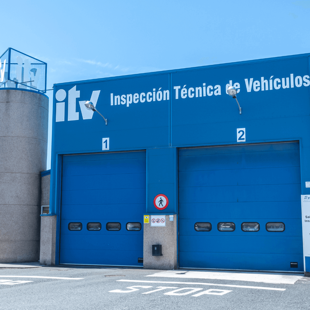 Una ITV, Inspección Técnica de Vehículos (ITV) en España.